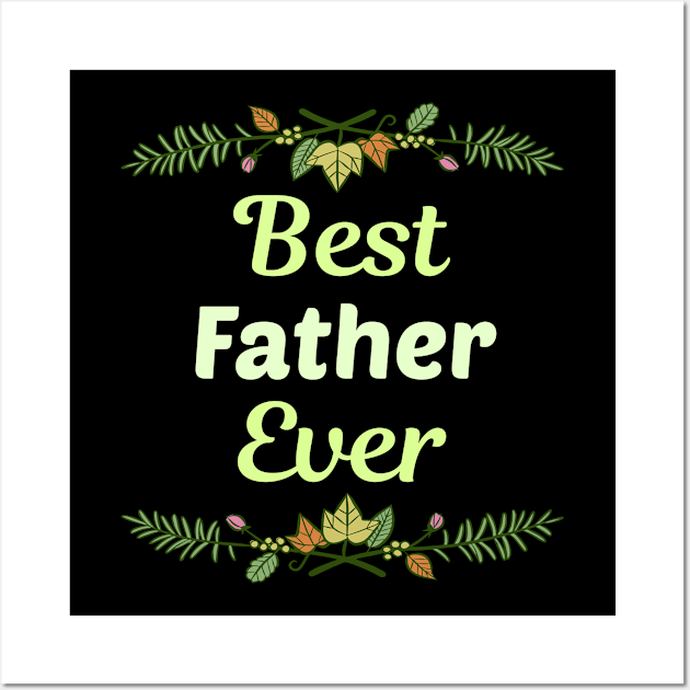 Family Leaf Father Wall Art by Happy Life